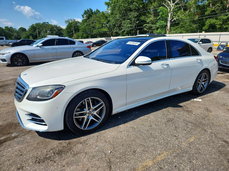 2018 Mercedes-benz S-klasse VIN WDDUG6GB3JA376037 COPART salvage auction — WATER/FLOOD, Ms - Cert Of Title - Flood Salvage, sold $8,800 on 2026-08-17 (photo 1)
