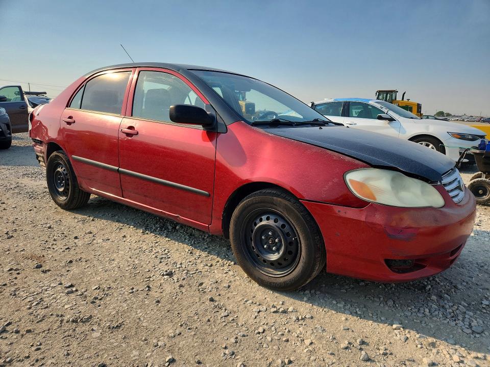 2003 Toyota Corolla VIN 1NXBR32E13Z087439 COPART salvage auction — REAR END, Co - Public - Salvage Title, sold $575 on 2026-07-09 (photo 4)