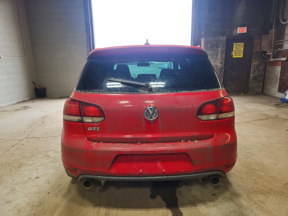 2012 Volkswagen Gti VIN WVWGD7AJ5CW241430 COPART salvage auction — WATER/FLOOD, Ny - Mv-907A Salvage Certificate (P), sold $400 on 2026-08-10 (photo 6)