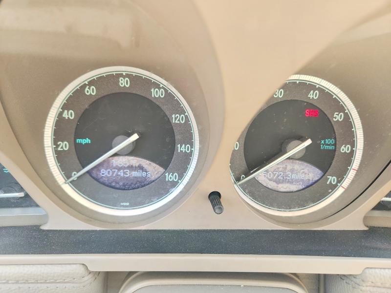 2006 Mercedes-benz Sl-class VIN WDBSK75F36F112904 COPART salvage auction — FRONT END, TX - SALVAGE VEHICLE TITLE (P), sold $2,550 on 2026-07-16 (photo 9)