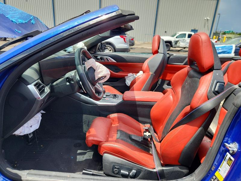 2024 BMW M4 VIN WBS33BA03RCN05324 COPART salvage auction — ROLLOVER, Fl - Certificate Of Title, sold $39,250 on 2026-07-29 (photo 7)