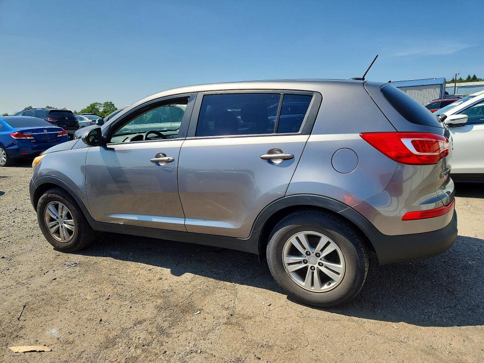 2011 Kia Sportage VIN KNDPB3A29B7091726 COPART salvage auction — MINOR DENT/SCRATCHES, PA - CERT OF TITLE, sold $400 on 2026-07-24 (photo 2)