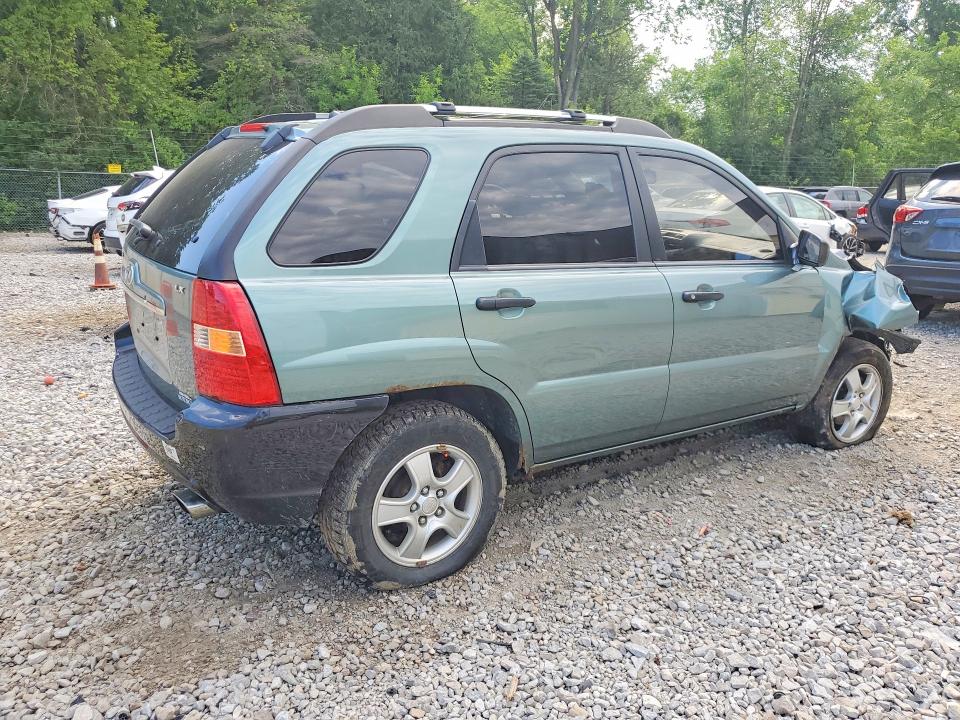 2008 Kia Sportage VIN KNDJF724X87458871 COPART salvage auction — FRONT END, Oh - Cert Of Title-Salvage, sold $225 on 2026-07-22 (photo 3)