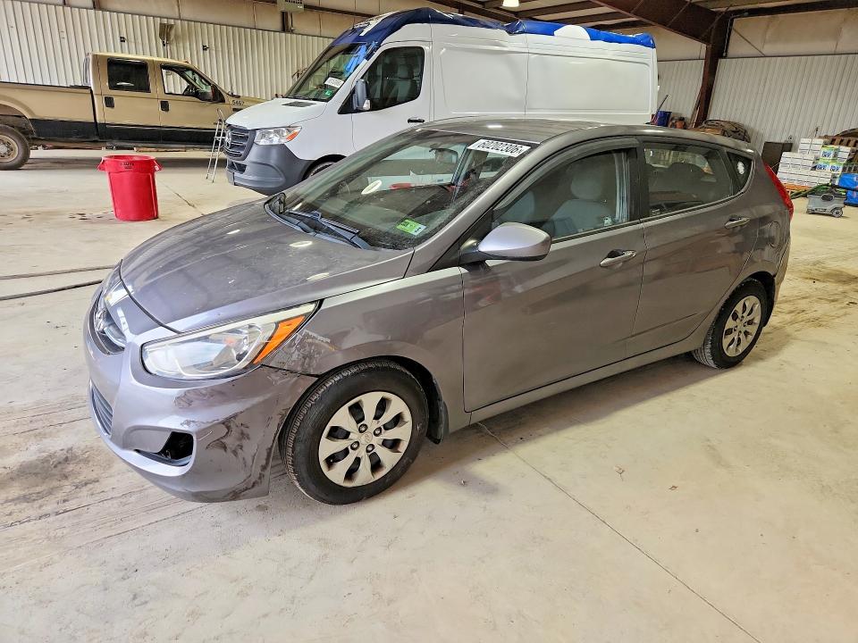 2015 Hyundai Accent VIN KMHCT5AE5FU212384 COPART salvage auction — FRONT END, WV - NON PUBLIC CLEAN TITLE, sold $625 on 2026-07-24 (photo 1)