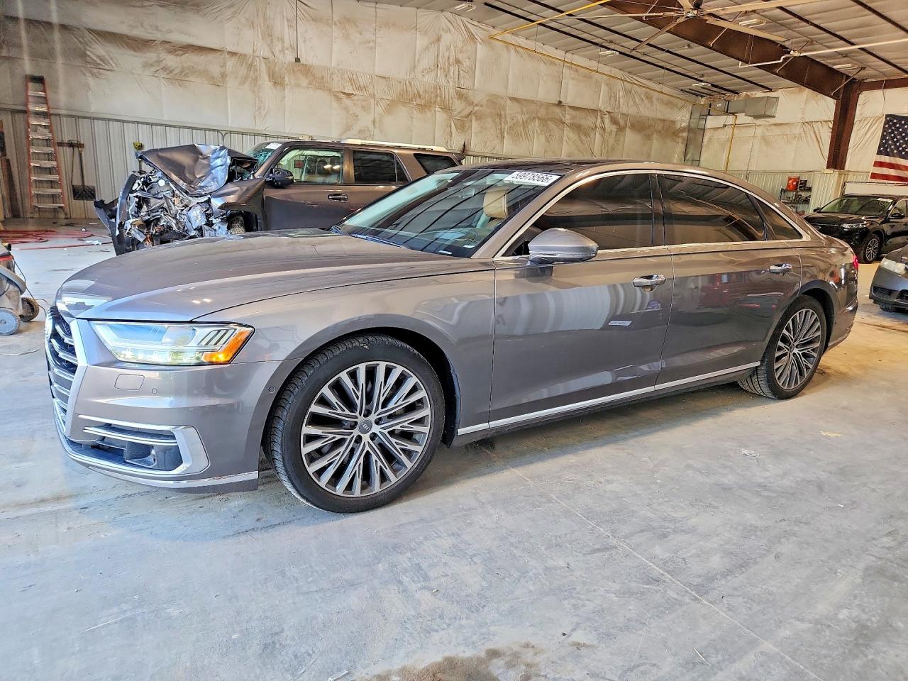 2019 Audi A8 VIN WAU8DAF85KN019138 — COPART salvage auction photo