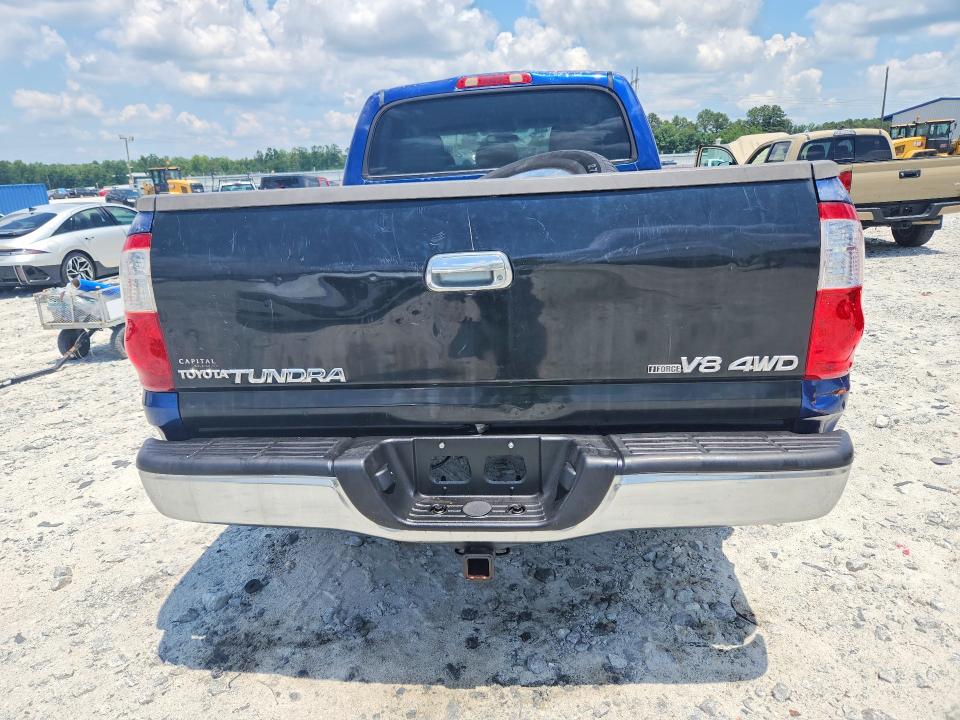 2006 Toyota Tundra VIN 5TBET34146S555954 COPART salvage auction — MECHANICAL, FL - CERTIFICATE OF TITLE, sold $1,150 on 2026-07-22 (photo 6)