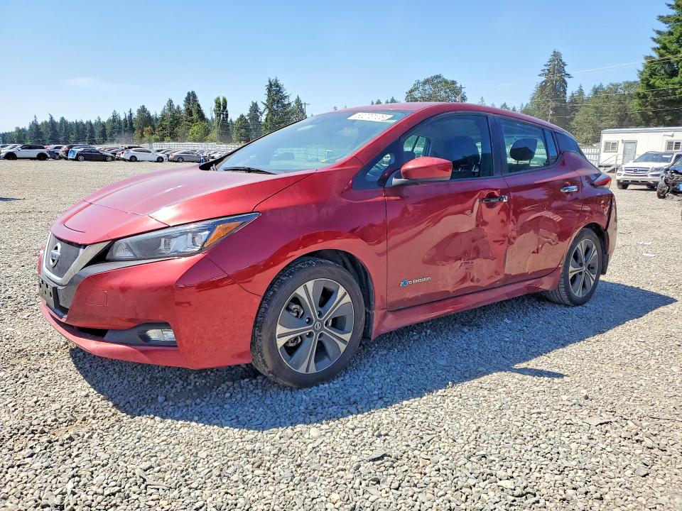 2019 Nissan Leaf VIN 1N4AZ1CP4KC308126 COPART salvage auction — SIDE, Wa - Vehicle Cert Of Ownership-Titl (P), sold $2,600 on 2026-07-24 (photo 1)