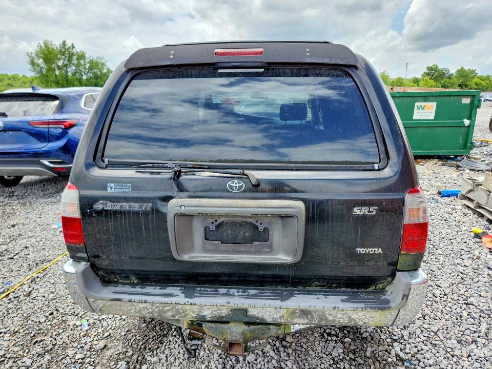 2000 Toyota 4runner VIN JT3GN86R9Y0174346 COPART salvage auction — NORMAL WEAR, AL - CERTIFICATE OF TITLE, sold $250 on 2026-07-28 (photo 6)