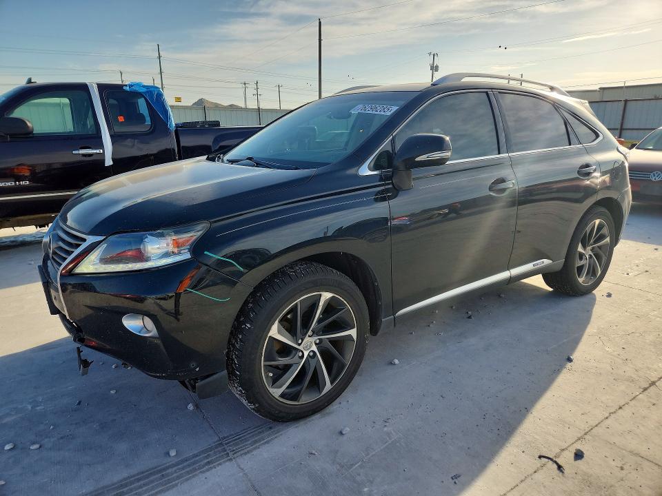2014 Lexus Rx VIN JTJBC1BA0E2068111 COPART salvage auction — FRONT END, Tx - Salvage Vehicle Title, sold $3,050 on 2026-07-14 (photo 1)