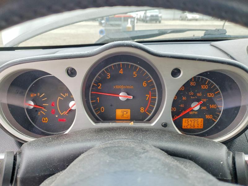 2006 Nissan 350z VIN JN1AZ34D66M303653 COPART salvage auction — FRONT END, WA - BILL OF SALE, sold $850 on 2026-07-24 (photo 9)