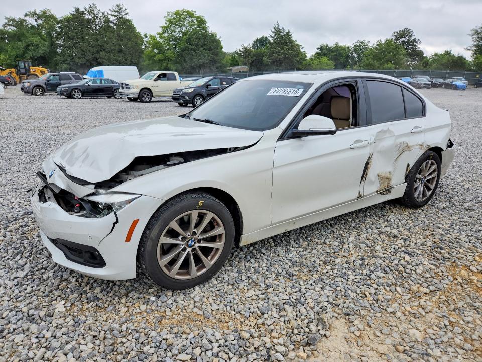 2016 BMW 3 series VIN WBA8E1G51GNT33541 COPART salvage auction — ALL OVER, TN - SALVAGE CERTIFICATE (P), sold $1,150 on 2026-08-20 (photo 1)
