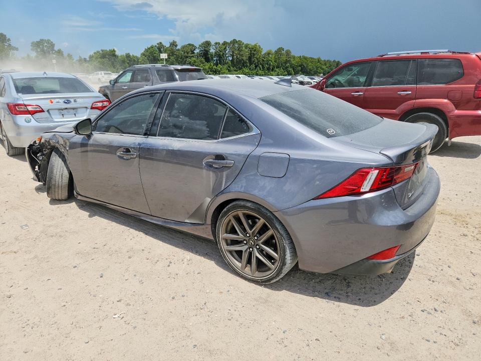 2014 Lexus Is VIN JTHBF1D24E5028756 COPART salvage auction — FRONT END, TX - SALVAGE VEHICLE TITLE, sold $3,600 on 2026-07-21 (photo 2)