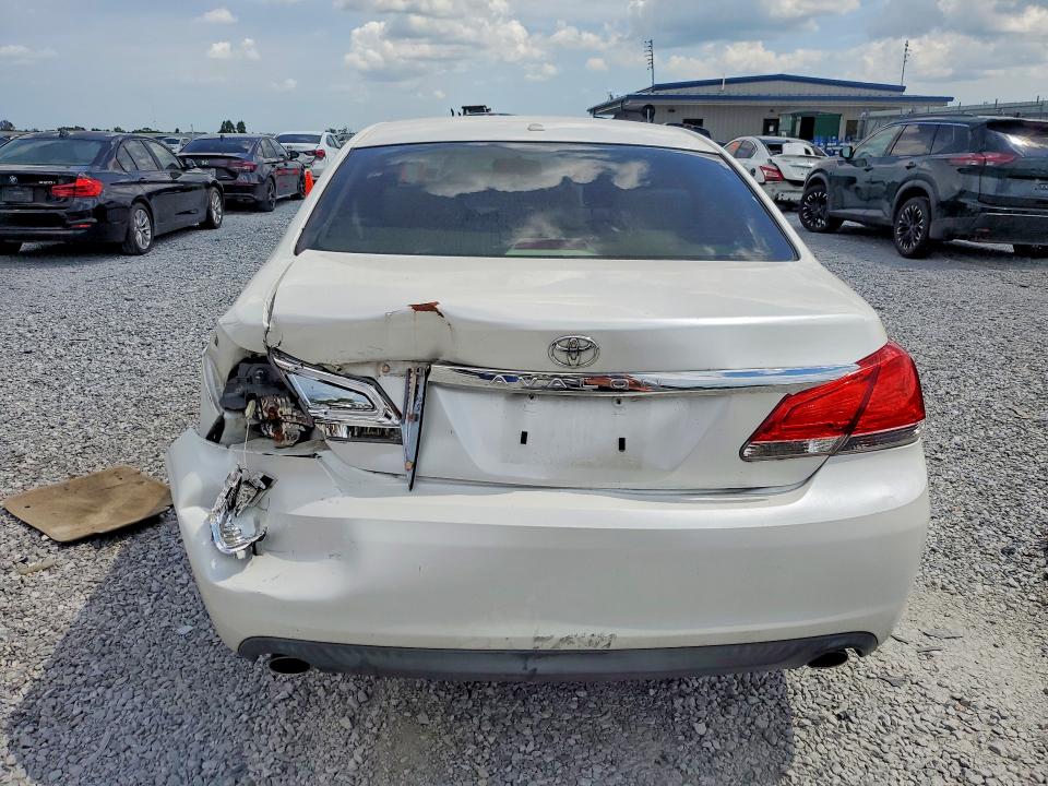 2012 Toyota Avalon VIN 4T1BK3DB7CU471216 COPART salvage auction — REAR END, La - Cert Of Title-Salvage, sold $1,100 on 2026-07-20 (photo 6)