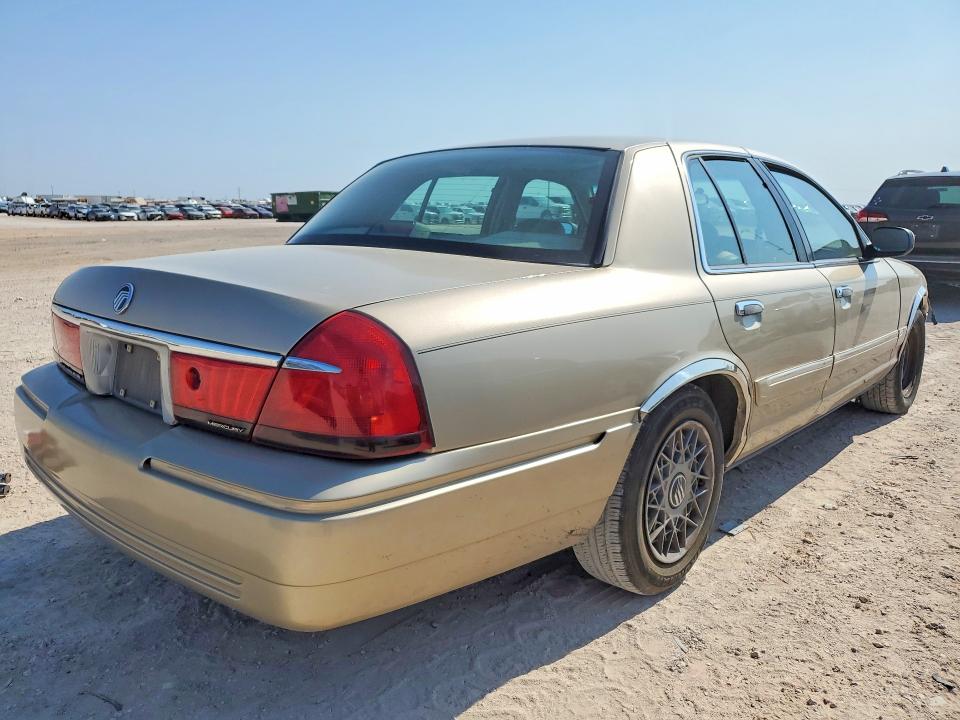 1999 Mercury Grand marquis VIN 2MEFM74W6XX617967 COPART salvage auction — FRONT END, TX - SALVAGE VEHICLE TITLE (P), sold $1,050 on 2026-07-22 (photo 3)
