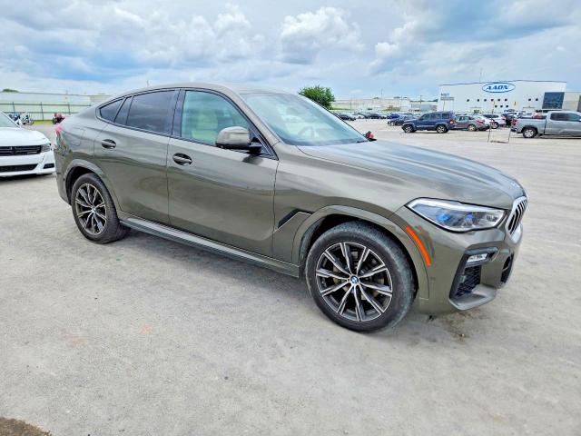 2021 BMW X6 VIN 5UXCY4C07M9D83172 COPART salvage auction — MECHANICAL, Ar - Certificate Of Title, sold $18,700 on 2026-07-29 (photo 4)