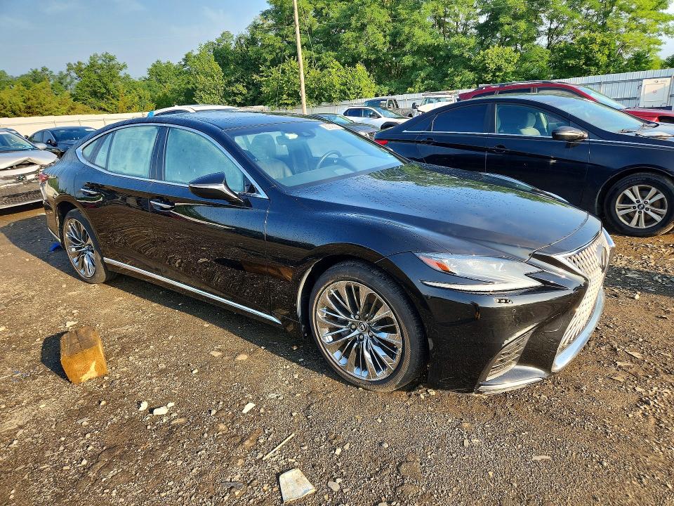 2018 Lexus Ls VIN JTHC51FF3J5003073 COPART salvage auction — WATER/FLOOD, Nj - Cert Of Title-Salvage Flood, sold $300 on 2026-07-29 (photo 4)