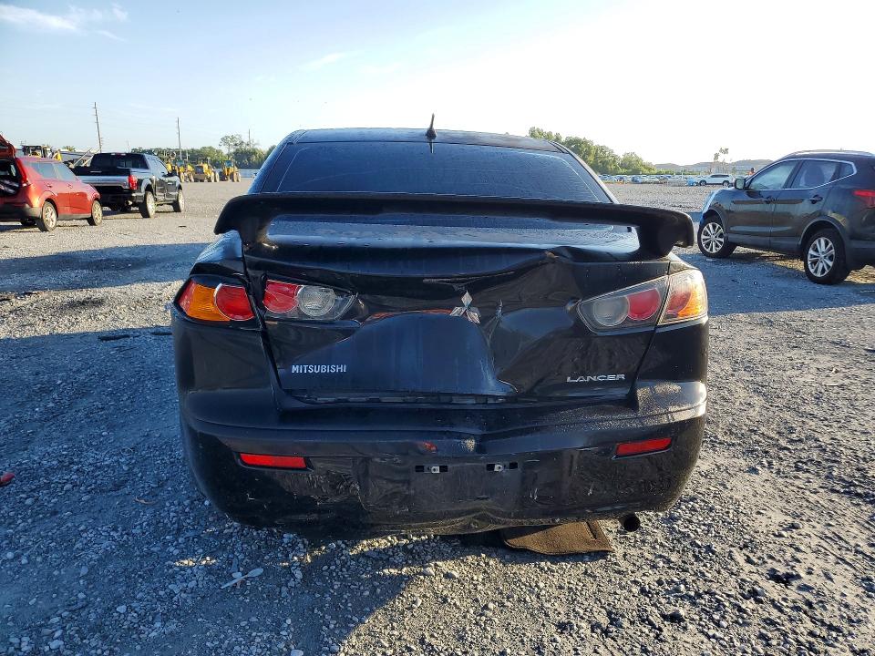 2011 Mitsubishi Lancer VIN JA32U2FU4BU002024 COPART salvage auction — REAR END, Fl - Cert Of Title Slvg Rebuildable, sold $525 on 2026-07-10 (photo 6)