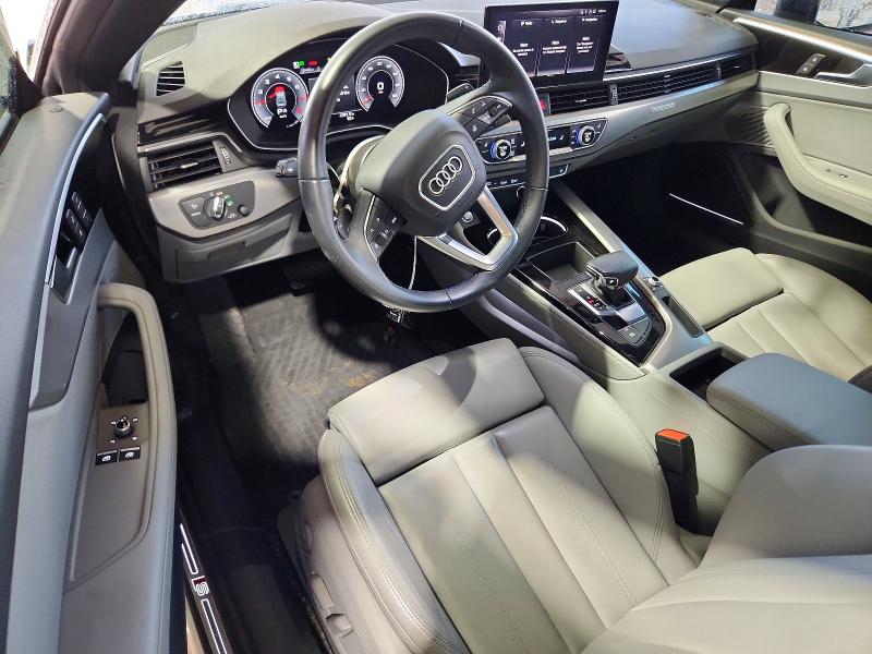 2024 Audi A5 VIN WAUTAAF54RA058829 COPART salvage auction — REAR END, Al - Cert Of Title-Salvage Title, sold $20,250 on 2026-08-13 (photo 8)