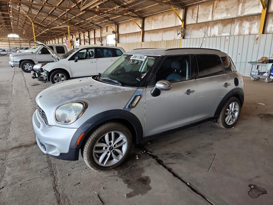 2012 Mini Cooper VIN WMWZC3C55CWL81463 COPART salvage auction — NORMAL WEAR, Az - Certificate Of Title, sold $1,150 on 2026-07-22 (photo 1)