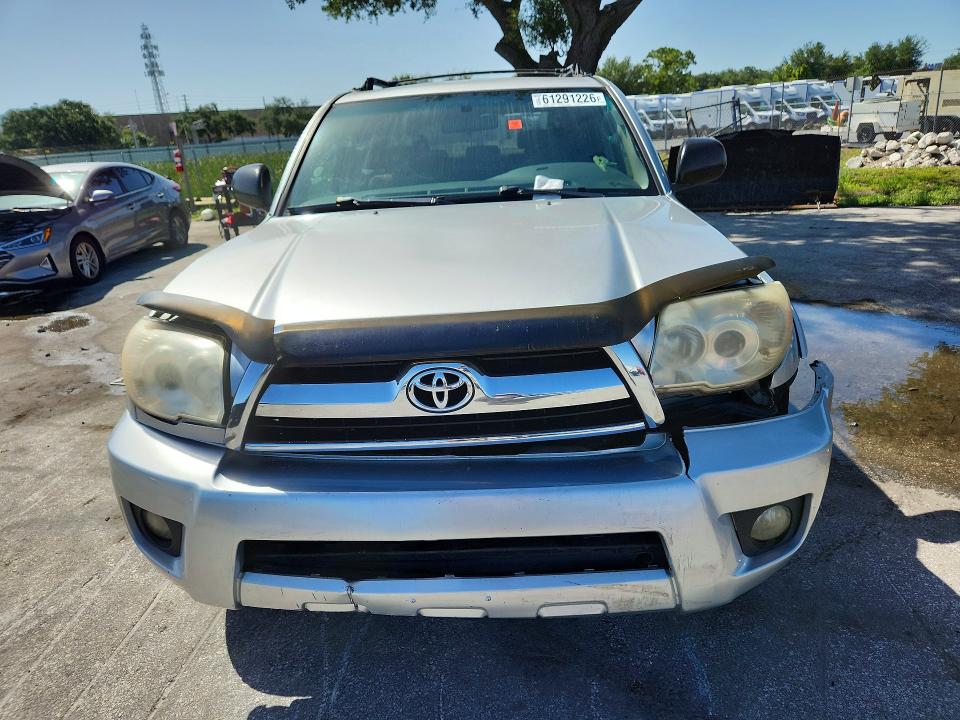 2006 Toyota 4runner VIN JTEZU14R268058112 COPART salvage auction — FRONT END, Fl - Cert Of Title Slvg Rebuildable, sold $2,900 on 2026-07-28 (photo 5)