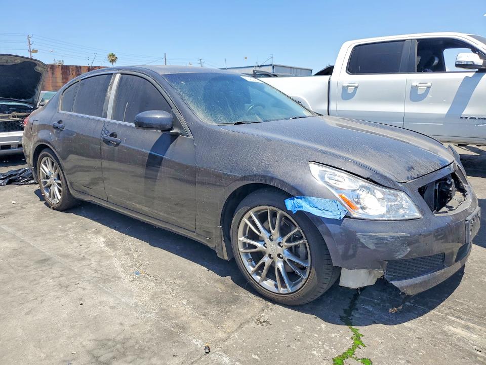 2007 Infiniti G35 VIN JNKBV61E97M727131 COPART salvage auction — FRONT END, Ca - Dis/Dlr/Exp Only Clean Title, sold $225 on 2026-07-22 (photo 4)