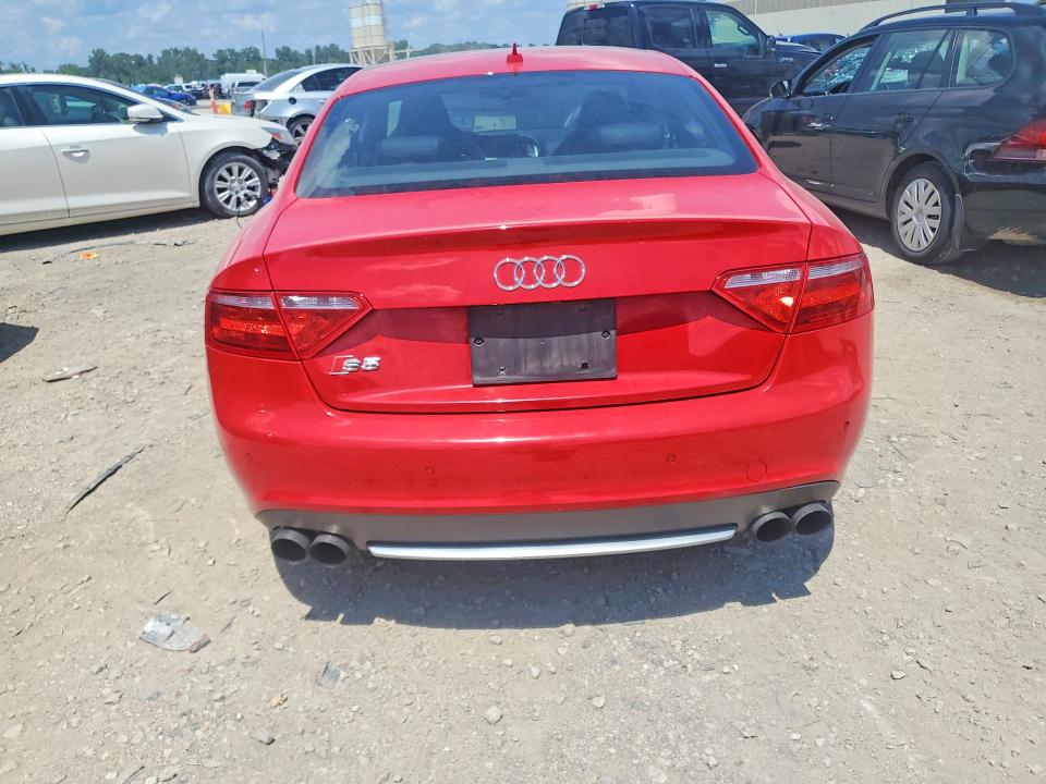2009 Audi S5 VIN WAURV78TX9A032443 COPART salvage auction — WATER/FLOOD, Mo - Salvage Certificate Of Title, sold $1,650 on 2026-07-28 (photo 6)