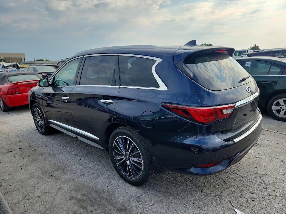 2018 Infiniti Qx60 VIN 5N1DL0MM5JC527114 COPART salvage auction — MECHANICAL, In - Certificate Of Title, sold $1,250 on 2026-07-31 (photo 2)