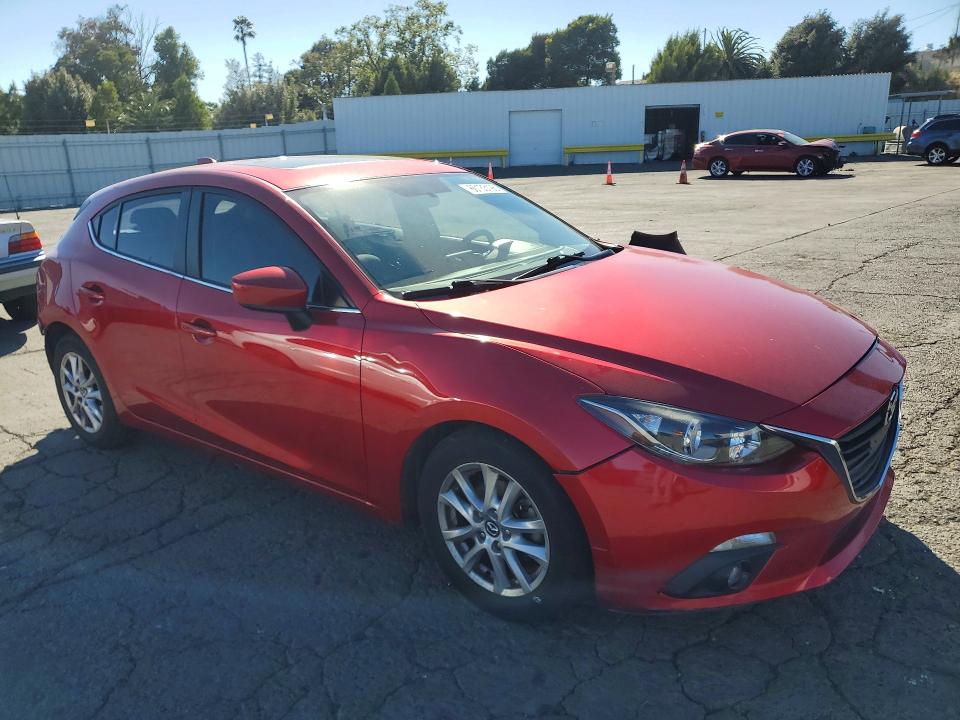 2015 Mazda 3 VIN 3MZBM1L75FM151723 COPART salvage auction — REAR END, Salvage Title, sold $1,650 on 2026-07-10 (photo 4)