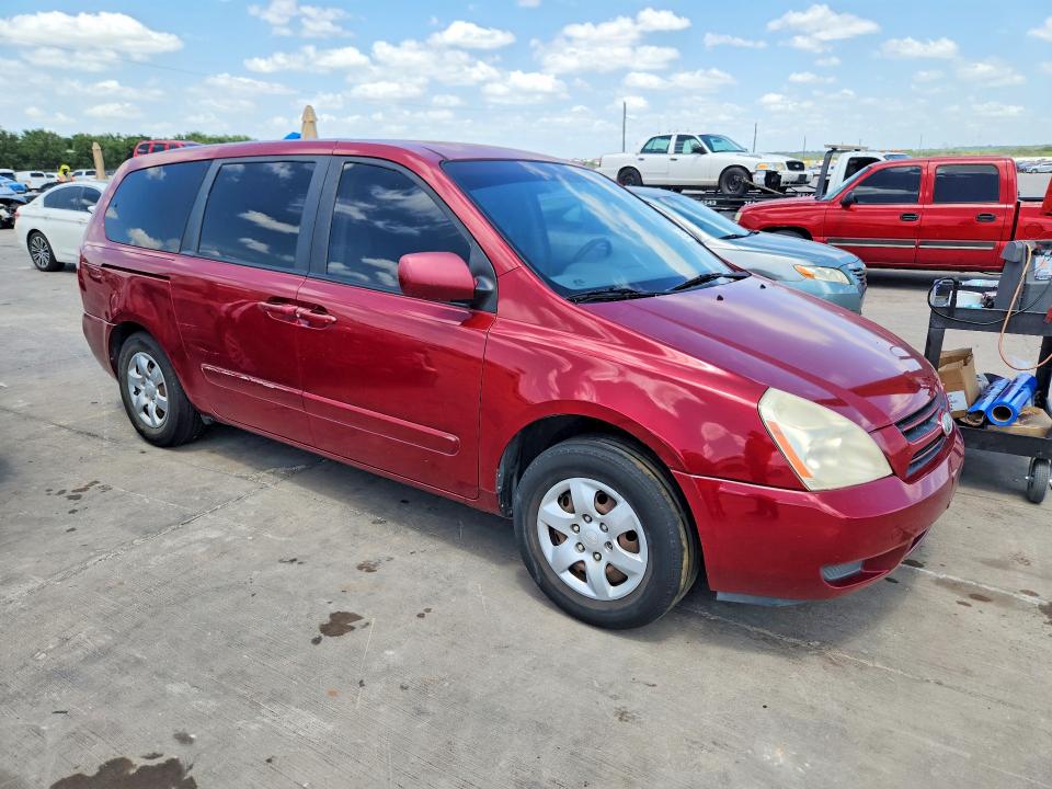 2006 Kia SEDONA VIN KNDMB233X66038693 COPART salvage auction — NORMAL WEAR, TX - CERTIFICATE OF TITLE, sold $675 on 2026-07-09 (photo 4)