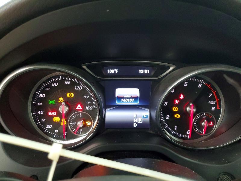 2017 Mercedes-benz Cla-klasse VIN WDDSJ4GB9HN493573 COPART salvage auction — MECHANICAL, Nc - Dealer Only Clean Title (P), sold $2,700 on 2026-07-08 (photo 9)