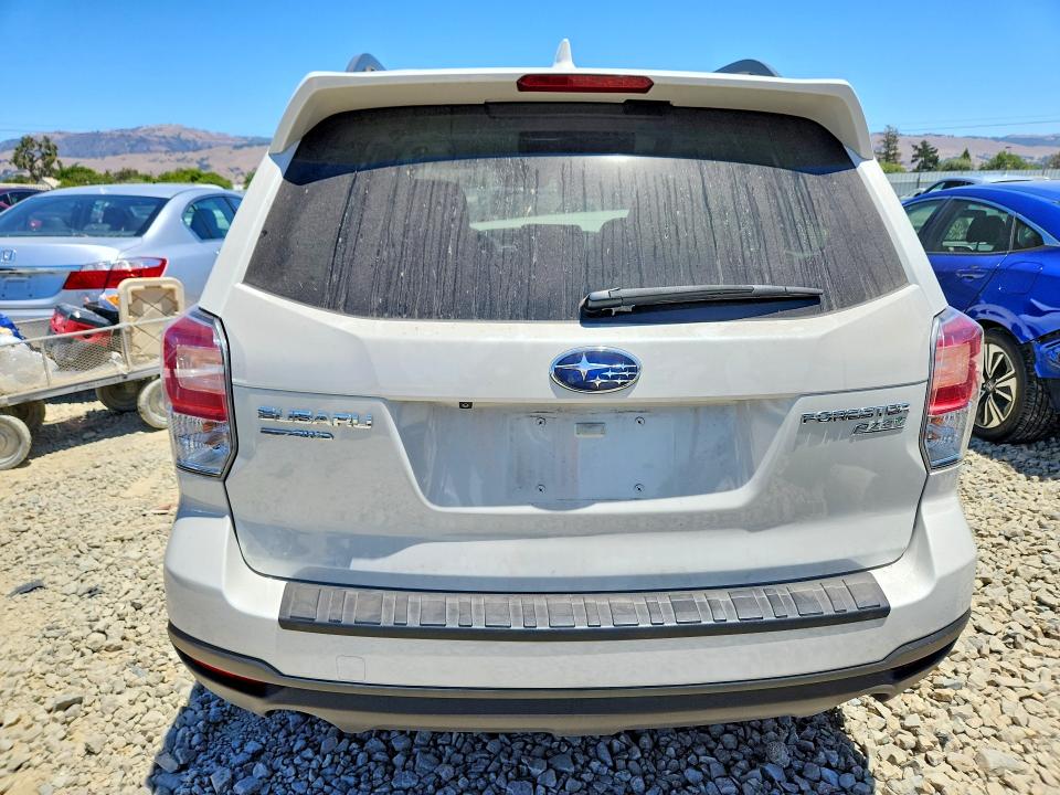 2017 Subaru Forester VIN JF2SJAEC0HH444394 COPART salvage auction — FRONT END, Ca - Salvage Certificate, sold $525 on 2026-07-16 (photo 6)