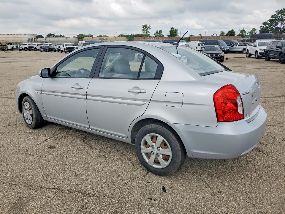 2010 Hyundai Accent VIN KMHCN4AC6AU428708 COPART salvage auction — FRONT END, OH - CERT OF TITLE-SALVAGE, sold $650 on 2026-07-17 (photo 2)