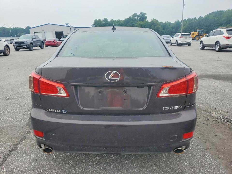 2012 Lexus Is VIN JTHBF5C2XC2102690 COPART salvage auction — REAR END, Oh - Dealer Only Clean Title, sold $725 on 2026-09-27 (photo 6)