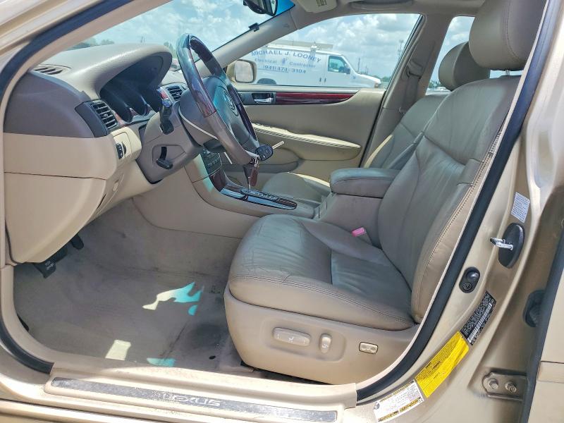 2004 Lexus Es 330 VIN JTHBA30G740014809 COPART salvage auction — FRONT END, FL - CERT OF TITLE SLVG REBUILDABLE, sold $625 on 2026-07-17 (photo 7)