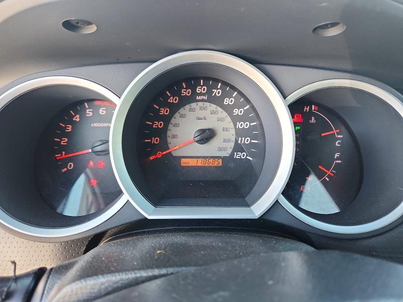 2007 Toyota Tacoma VIN 5TEKU72N47Z349025 COPART salvage auction — FRONT END, Nm - Cert Of Title-Salvage, sold $3,700 on 2026-07-23 (photo 9)