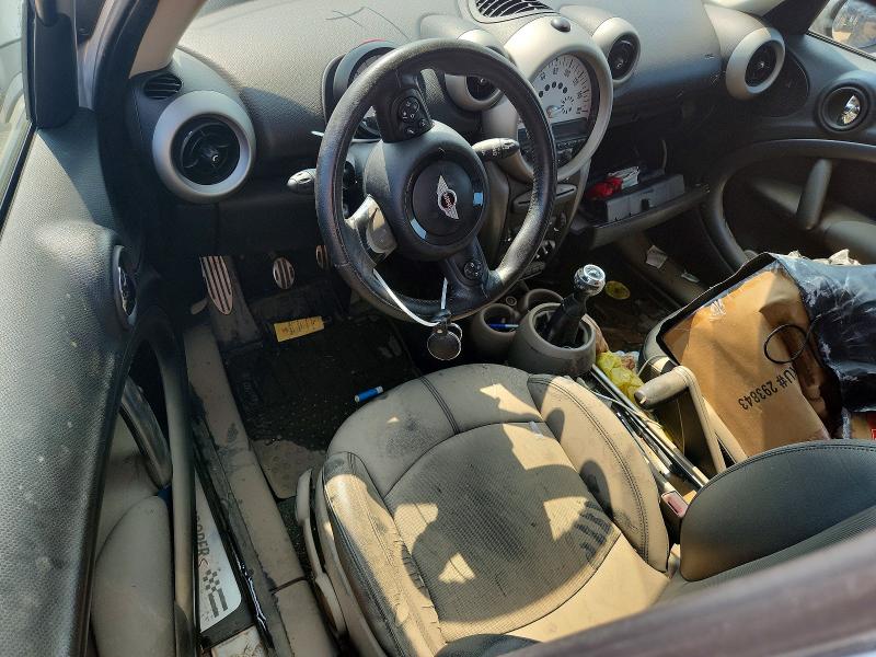 2012 Mini Cooper VIN WMWZC5C58CWM14225 COPART salvage auction — WATER/FLOOD, Il - Salvage Cert-Flood, sold $275 on 2026-08-11 (photo 8)