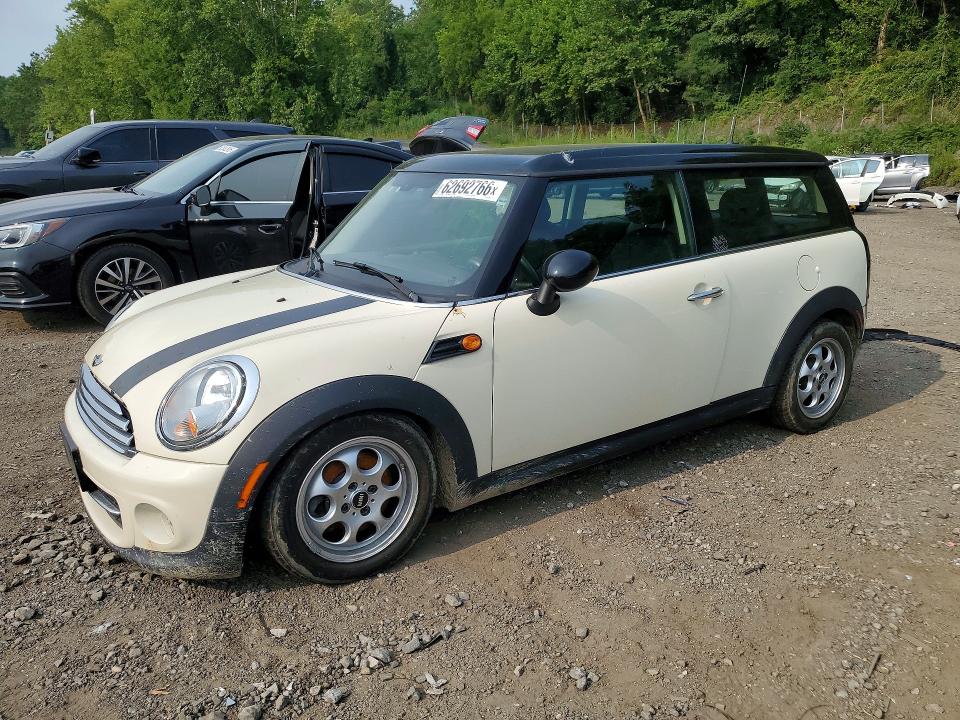 2013 Mini Cooper VIN WMWZF3C53DT491485 COPART salvage auction — FRONT END, Ny - Mv-907A Salvage Certificate, sold $525 on 2026-08-10 (photo 1)