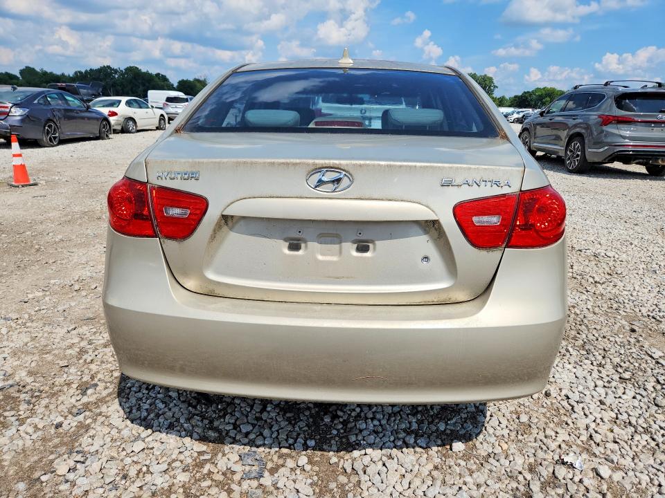 2009 Hyundai Elantra VIN KMHDU46D39U791228 COPART salvage auction — MINOR DENT/SCRATCHES, OH - CERTIFICATE OF TITLE, sold $150 on 2026-07-28 (photo 6)