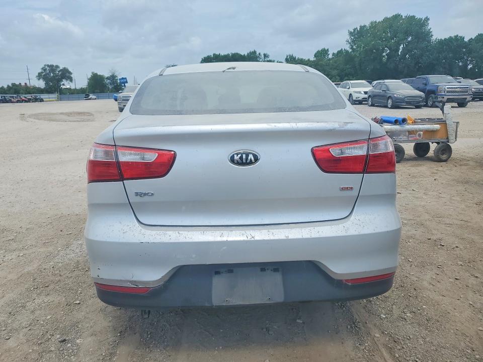 2017 Kia Rio VIN KNADM4A35H6108206 COPART salvage auction — VANDALISM, Ia - Certificate Of Title, sold $1,257 on 2026-07-10 (photo 6)