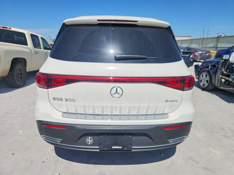 2023 Mercedes-benz Eqb VIN W1N9M0KB4PN070715 COPART salvage auction — FRONT END, Tx - Salvage Vehicle Title, sold $9,800 on 2026-08-21 (photo 6)