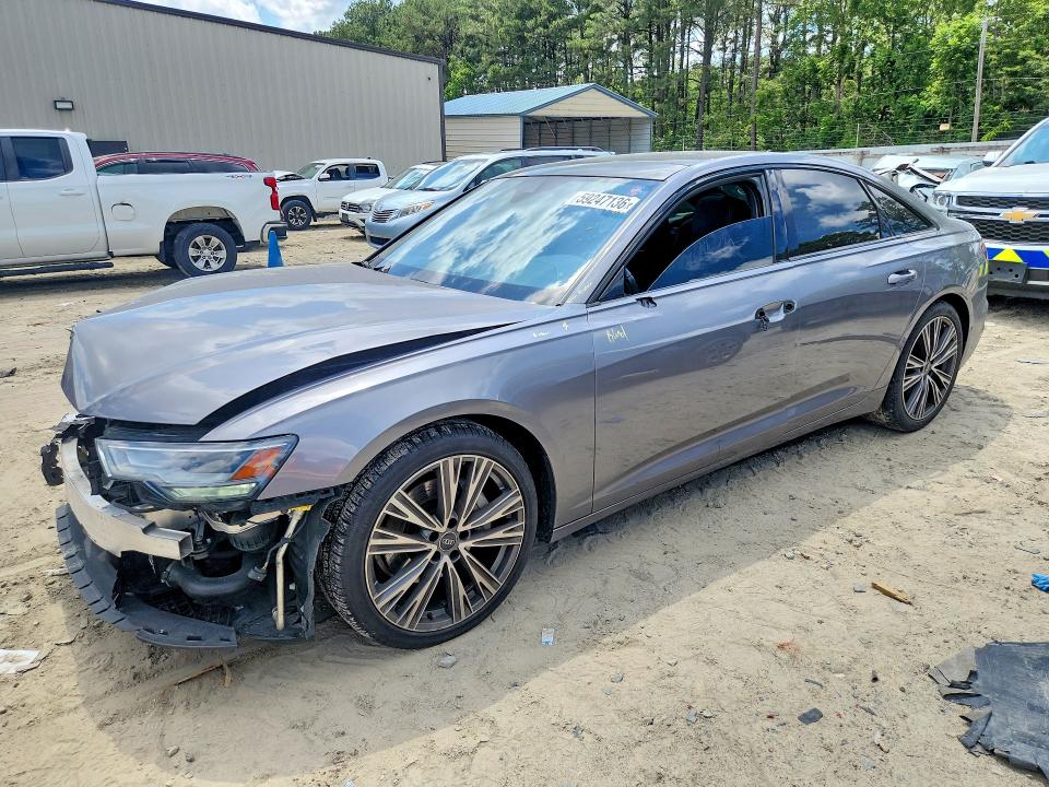 2021 Audi A6 VIN WAUD8AF26MN033213 — COPART salvage auction photo