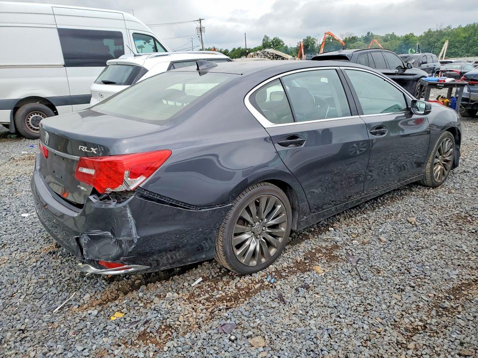 2016 Acura RLX VIN JH4KC1F51GC000749 COPART salvage auction — FRONT END, MD - CERT OF SALVAGE > 75% DAMAGE, sold $1,300 on 2026-07-21 (photo 3)