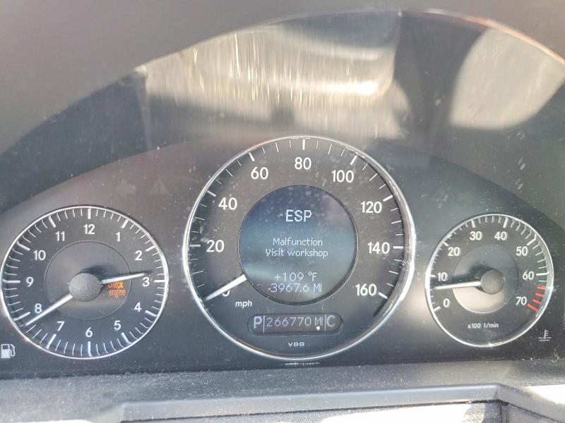 2006 Mercedes-benz E-class VIN WDBUF87J76X192609 COPART salvage auction — SIDE, Ma - Cert Of Title-Reconstrctd Coll, sold $425 on 2026-07-10 (photo 9)