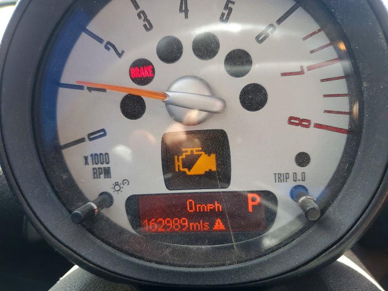 2012 Mini Cooper VIN WMWZC3C53CWL81591 COPART salvage auction — SIDE, CA - SALVAGE CERTIFICATE, sold $450 on 2026-08-18 (photo 9)