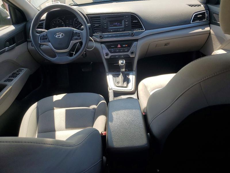 2018 Hyundai Elantra VIN KMHD74LF8JU574355 COPART salvage auction — FRONT END, NY - MV-907A SALVAGE CERTIFICATE, sold $1,900 on 2026-07-27 (photo 8)