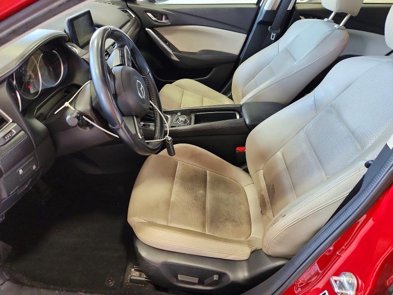 2017 Mazda 6 VIN JM1GL1V53H1119330 COPART salvage auction — FRONT END, Va - Cert Of Title - Salvage, sold $3,950 on 2026-07-17 (photo 7)