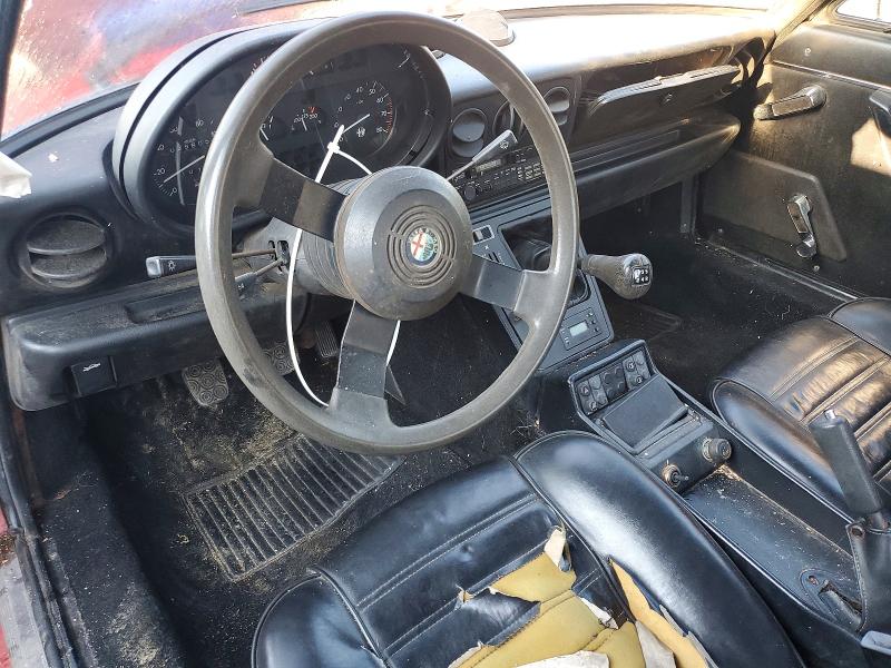 1986 Alfa romeo Giulia VIN ZARBA5414G1043255 COPART salvage auction — SIDE, Pa - Certificate Of Salvage, sold $550 on 2026-07-22 (photo 8)