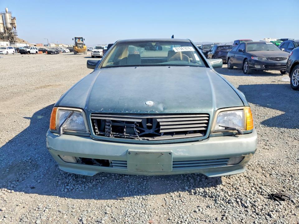 1994 Mercedes-benz Sl-class VIN WDBFA67E4RF101241 COPART salvage auction — FRONT END, Ca - Dis/Dlr/Exp Only Clean Title, sold $3,350 on 2026-07-31 (photo 5)