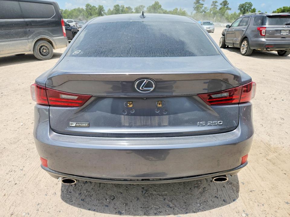2014 Lexus Is VIN JTHBF1D24E5028756 COPART salvage auction — FRONT END, TX - SALVAGE VEHICLE TITLE, sold $3,600 on 2026-07-21 (photo 6)