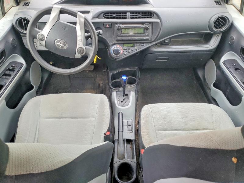 2013 Toyota Prius VIN JTDKDTB37D1552326 COPART salvage auction — REAR END, CA - SALVAGE CERTIFICATE, sold $625 on 2026-07-27 (photo 8)